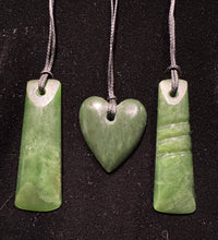 Load image into Gallery viewer, NZ Pounamu $45 Range Toki, Heart and Poutama