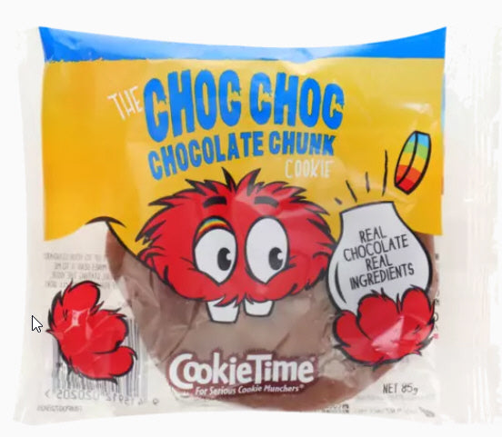 Cookietime Choc Choc Chunk Cookies 85g