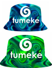 Load image into Gallery viewer, Reversible Bucket Hats Paua/Pounamu
