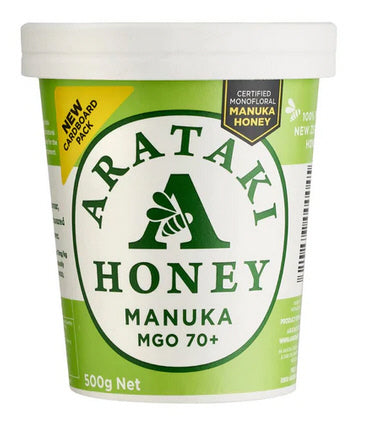 Arataki Manuka Honey 500g and 250g